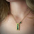 Metaphysical necklace with tourmalines in 18K yellow gold