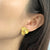 Small Autumn Leaves Earrings in 18K yellow gold