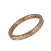 Twinkle Band with diamonds in 18K Gold
