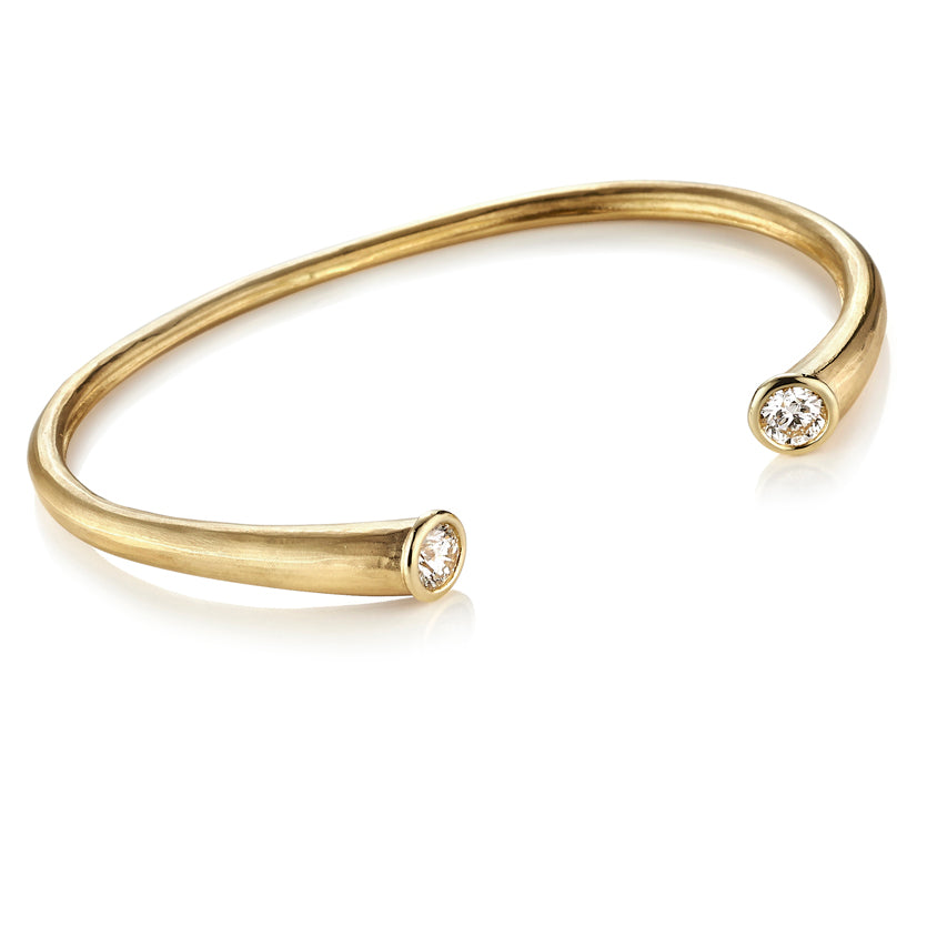 Whisper Cuff in 18K Gold and Diamonds