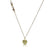 18Kt yellow gold and diamond pendant in a nugget motif made by Ayesha Mayadas