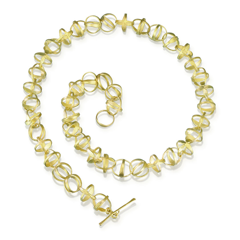 Orbit Necklace in 18K Yellow Gold