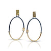 Black and gold hoops  by Roger Rimel