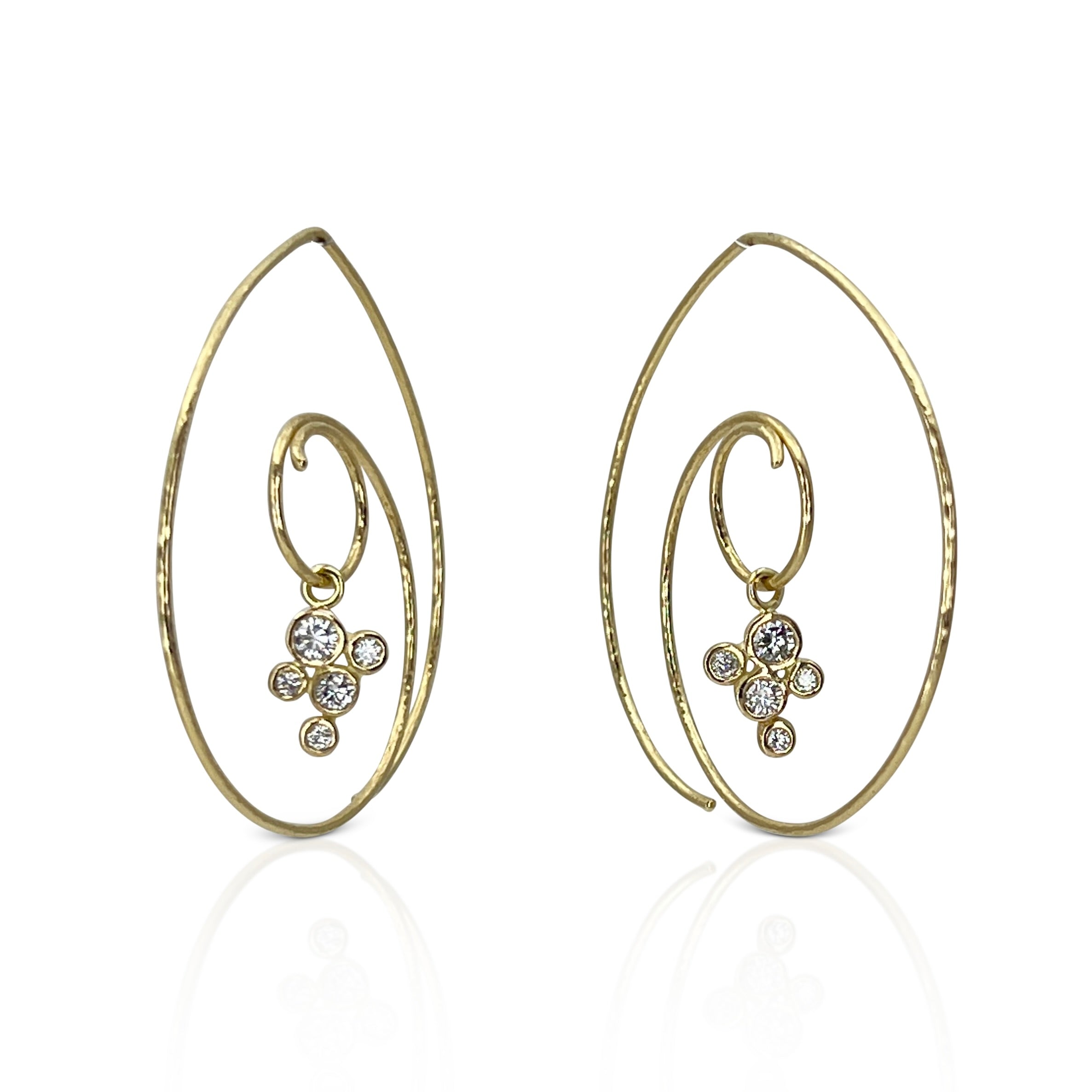 Buy SHAYA BY CARATLANE Pink Nebula Star Earrings in Rose Gold Plated 925  Silver | Shoppers Stop