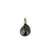 Baroque Black and gray Tahitian Pearl Pendant in 18K Gold made by Ayesha Mayadas